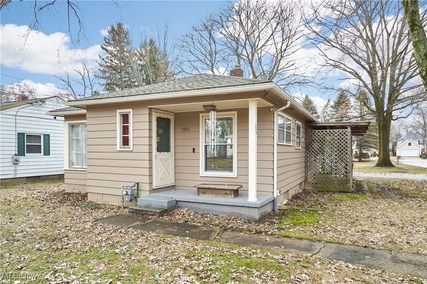 Affordable ranch in West Akron on dead end street- Here is the best of both worlds- Quiet setting- but close to everything! Living room with corner windows,3 bedrooms 1 bath home. Large eat in kitchen, finished lower level - plus a 2 car garage! Gutters new 2010, roof in 2003, central air in  2005 security block windows in 2005, hot water tank in 2006, furnace 2003