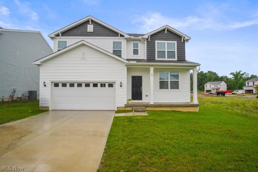 Why wait for new construction when you can buy existing?! This well appointed home has so much to offer! The beautiful eat in kitchen features upgraded gray cabinets and a spacious area to entertain! The first floor also offers an open great room and office space. The basement is just waiting for you to finish it to your liking. Call your favorite real estate professional today and schedule your private showing!