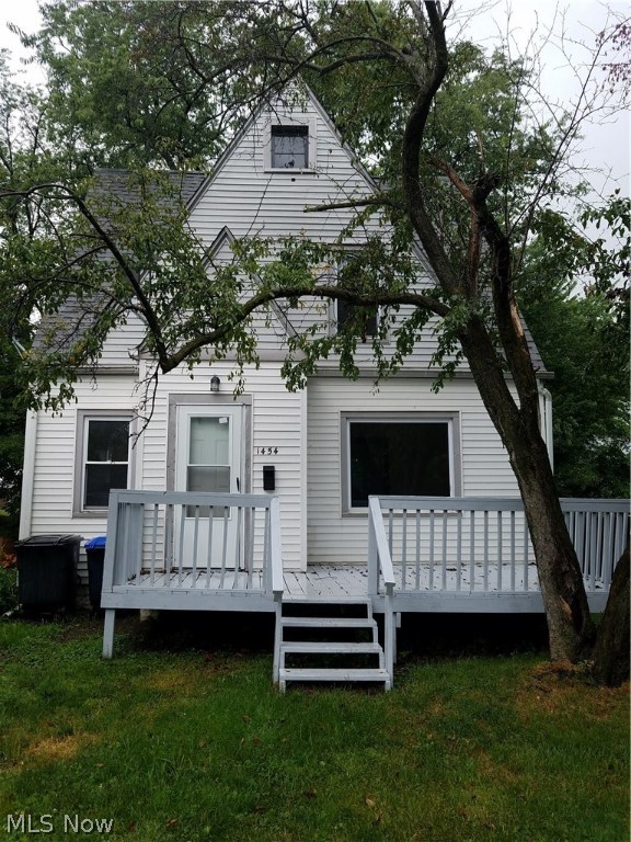 Renters Heaven! Cheaper than rent to own this ready to move in home! Priced to SELL! 3 Bedrooms all on the 2nd floor with hardwood flooring throughout and 1 Bathroom on 2nd Floor. 1st Floor also has hardwood with a perfect size Living Room and its own large Dining Room off the Kitchen with a great layout! Updates include High Efficient gas Furnace with April Air Humidifier as well as Dimensional Shingle Roof, Water Heater, Plumbing, Electrical Panel, Hardwood Floors Finished, Windows and More including! HUGE Yard, nature at its best with a Strawberry Patch and TONS of Blackberries in the Back Yard Haven! There is a door to the private Rear Yard for ease of grilling and entertaining, ready for your personal touches! If you are an investor, you are ready to make money as a landlord, this is ready to go! Great location, easy highway access and shopping! Don't miss this opportunity! FHA Buyers Welcome! MOVE IN READY!