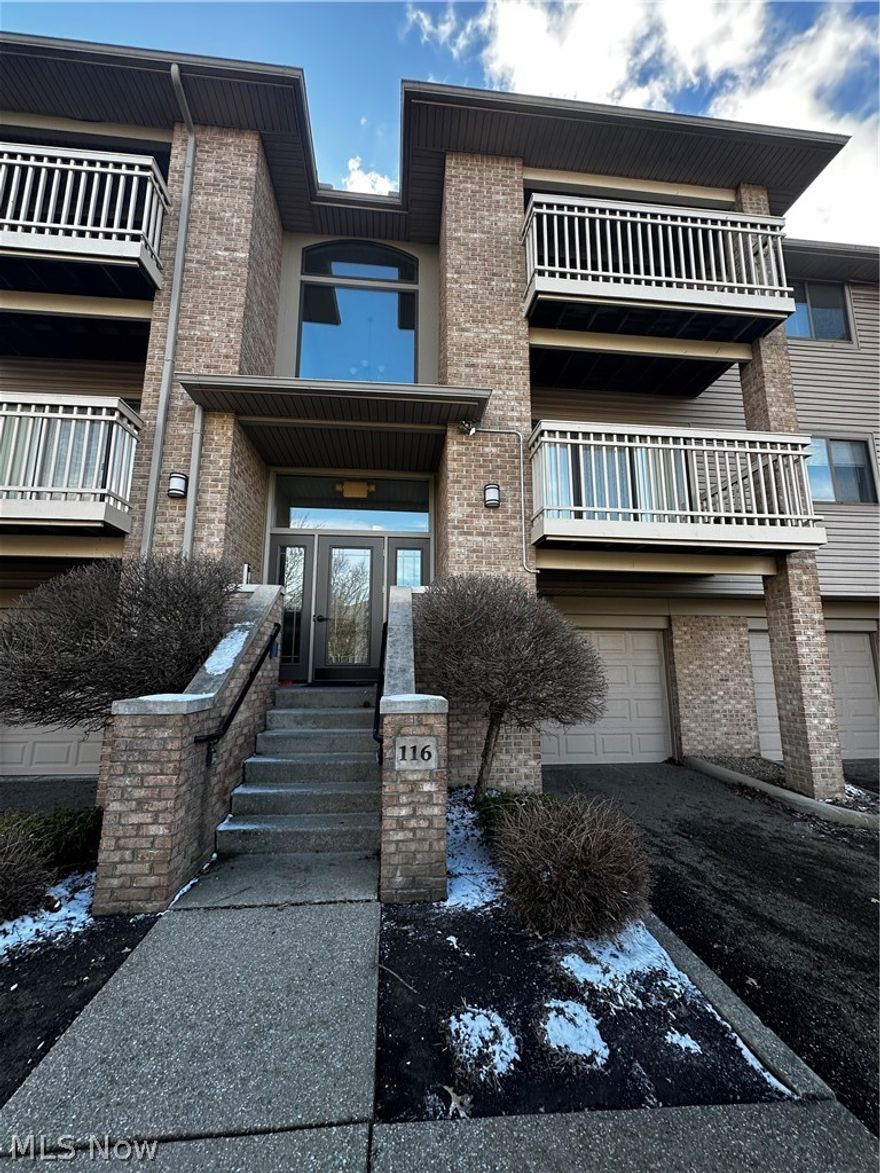 Welcome home to this beautifully maintained 2-bedroom, 2-bath condo located in the desirable Enclave at Rosemont community in Fairlawn. This spacious unit offers single-level living with a bright and open floor plan.

Step into the inviting great room featuring vaulted ceilings, fresh paint, and large windows that fill the space with natural light. The living and dining areas open to a private balcony—perfect for morning coffee or evening relaxation.

The kitchen includes new LVP flooring, all appliances, new dishwasher, a full closet pantry, and an adjacent eat-in nook with access to a second balcony overlooking peaceful green space. The primary bedroom suite features a walk-in closet and a private bath with a walk-in shower. A second full bath includes a tub/shower combo and updated fixtures.

Residents of The Enclave enjoy access to a clubhouse with a fitness room, sauna, community room, and outdoor gathering area with a firepit and grill. Conveniently located near shopping, dining, and I-77, this property offers style, comfort, and convenience in one of Fairlawn’s most sought-after communities.