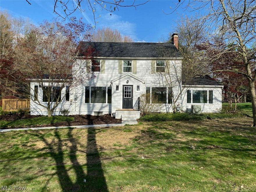 Come see this beautiful completely renovated home in Lordstown School district.  This 4 bedroom 2 1/2 bath 3 car garage home sits on 1.5 acres that gives you that “in the country” feel that is so desirable. Homes features a 1st floor master bedroom with dual closets, full bath and gas fireplace.  1st floor laundry.  An amazing eat in kitchen with granite countertops and new appliances.  Large living room with a centralized fireplace and lots of light..  Off the dinning room area is a four season room that has a large new deck running along side of the home.  New carpet and hardwood floors have been refinished.  New 200 amp service. HVAC about 8-10 years old. City water and sewer.  Home comes worry free with 1 yr home warranty.