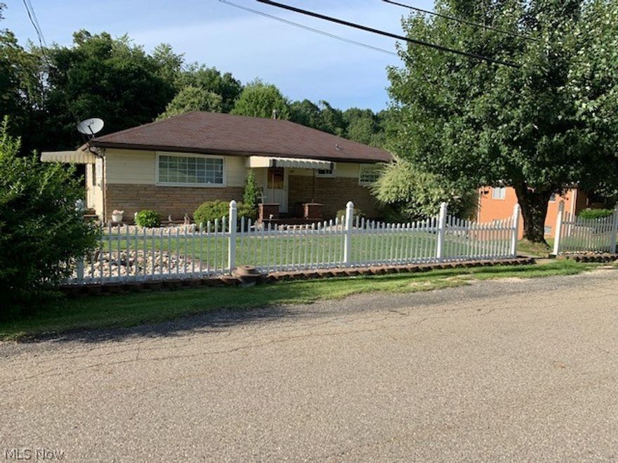 Lovely 3 Bedroom Home in Brentwood Sub Division. Third bedroom could be a Dining Room. Ceiling fans in all 3 bedrooms. Nice Rec Room and full shower bath in basement. Extra large laundry area. Beautiful back yard with large paver brick  patio under a pergola. Owner says there are hardwood floors in Living
room and all bedrooms under the carpeting.   Replacement windows.  Front and side pebble porches. Hot water tank is leased.  Glass block windows in
basement.  Call for a private showing.