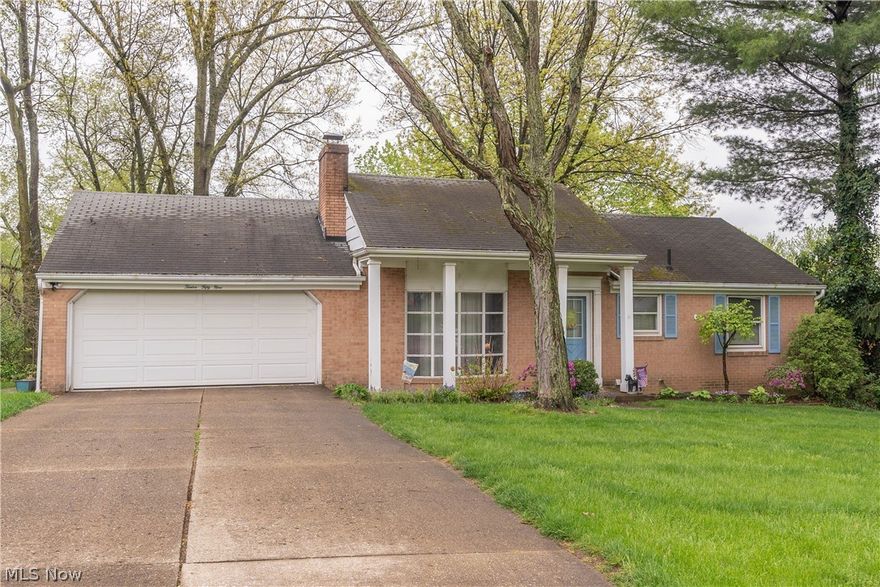 Charming brick ranch nestled in North Canton.  Perfect for one looking for a fixer upper, or an investor!  Open concept feel with an abundance of natural light. This home offers three generous sized bedrooms, with two full bathrooms.  Partially finished walkout basement, leading into 3 season sun room area. Oversized deck. Property to be sold as is, in its current condition. Seller will make no repairs. You don't want to miss this house! Call today to schedule your showing!