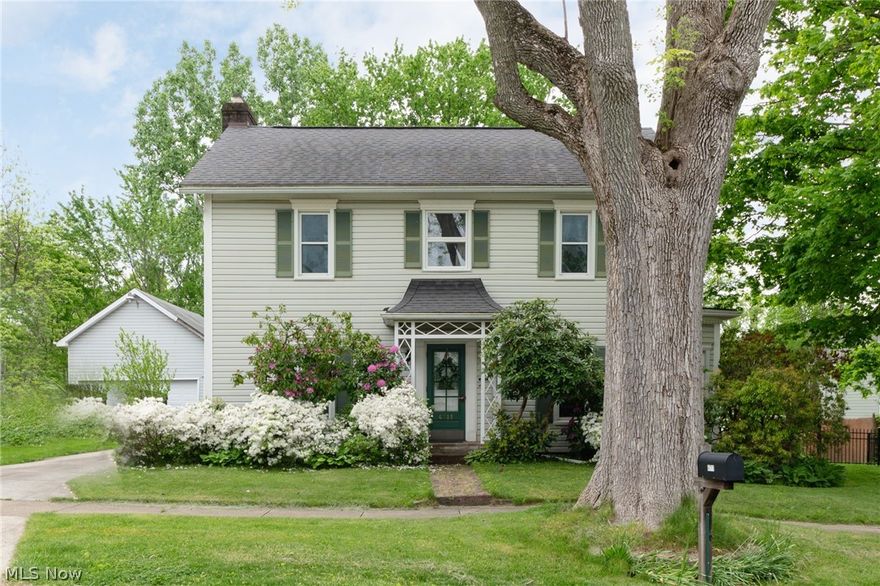 Rare offering in Mantua Village - well-maintained 4 bed, 1.5 bath house on two lots totaling nearly ¾ acre. Fully fenced, park-like back yard with mature gardens, goldfish pond and screen-house for enjoying outdoor space on summer evenings; 0.4 acre buffer lot to north ensures privacy. Notable attributes of the interior include a large mud room, an eat-in kitchen with new granite countertops, and an impressive and fully functional vintage range. Comfortable living areas with gas fireplaces to either side of the kitchen provide ample space for relaxing with family and friends, and allow the flexibility to create a more formal dining area if you choose. The large front hall with period features adds to the elegance of the home. Upstairs are four bedrooms, a full bath and a bookshelved alcove which makes a lovely reading nook. Mostly hardwood floors up and downstairs; full basement for laundry, projects and storage. All of this and more, located in the village of Mantua close to many recreational opportunities such as kayaking on the Cuyahoga River, hike and bike trails and well-kept parks all within a short distance. Reach out today for a private showing to make this your #HomeSweetHome