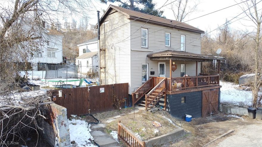 Charming 2-Bedroom Home with River Views in Mingo Junction!
Discover this delightful 2-bedroom, 1-bathroom home in the heart of Mingo Junction, Ohio! Nestled near the historic downtown district, this property offers convenient access to local shops, restaurants, and entertainment. Enjoy scenic river views from your cozy yard, perfect for a small garden or a play area. Inside, the home features a warm and inviting atmosphere with a wood furnace—ideal for those chilly winter nights. The spacious, sunlit bedrooms provide a comfortable retreat, while the updated bathroom boasts modern fixtures and finishes. The unfinished basement offers ample storage or the potential to create additional living space to suit your needs. Whether you're searching for a charming place to call home or a promising investment opportunity, this property is a fantastic choice.

Schedule your private tour today and see all this home has to offer!