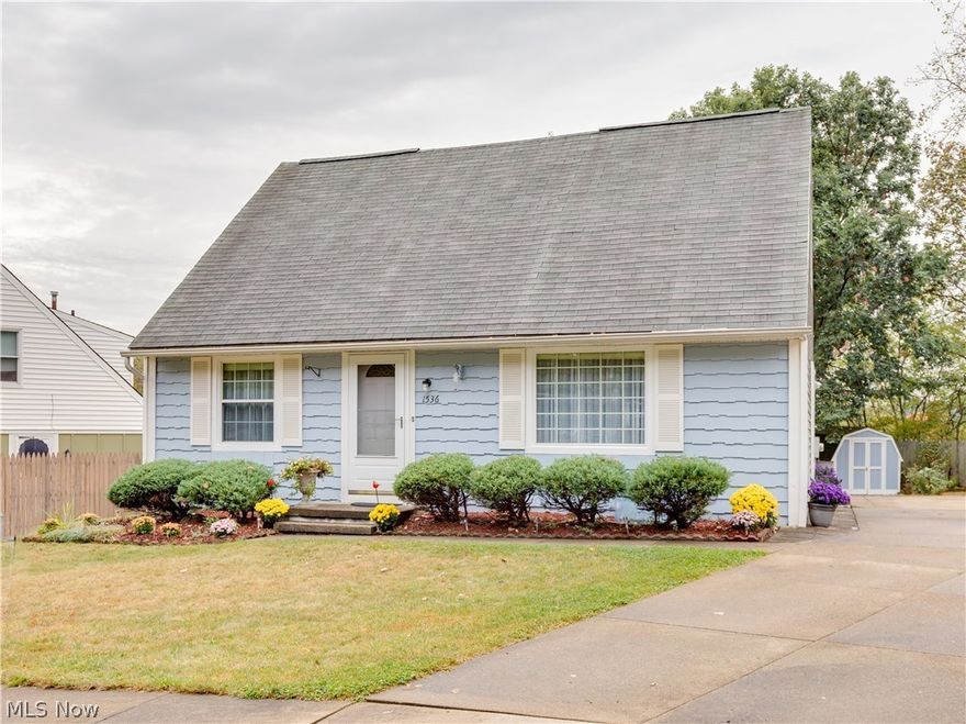 This charming Cape Cod home is ready for you to move right in and enjoy! Important updates include all windows, a newer roof, the A/C unit, and a newer hot water heater. The flooring throughout the entire home is also updated! The current owners even added a finished family room to the basement for more living space. Exterior highlights: the home is on a cul-de-sac and has a great backyard with a patio and privacy fence. Perfect for entertaining! Inside, the kitchen has new appliances, granite countertops, and a newer island. The living and dining rooms have an open and bright atmosphere. Even the bathrooms have been remodeled! With so many updates and a great lot, this home will go fast!