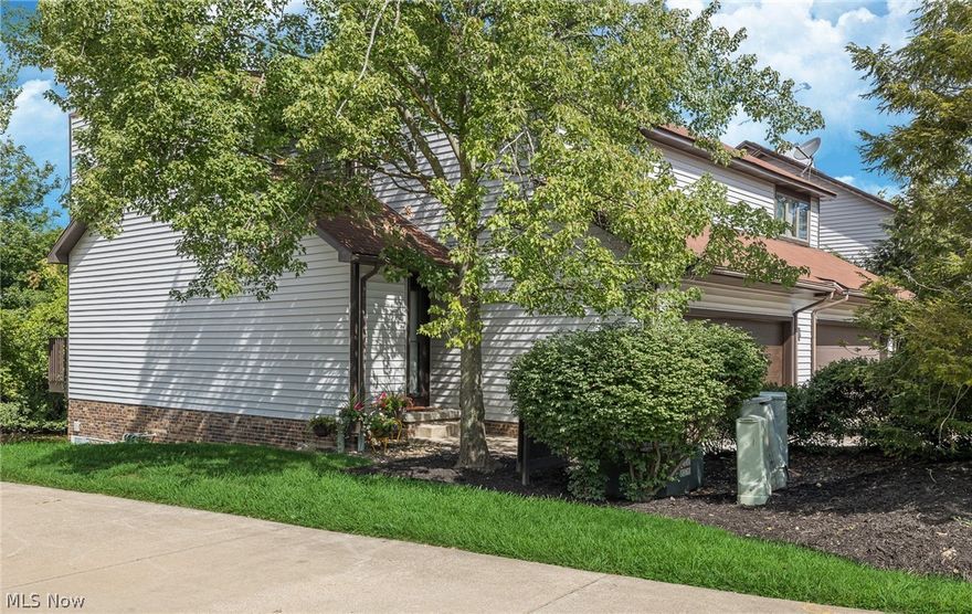 Don’t miss out!  This impeccably maintained townhouse won’t last long!  Be prepared to fall in love with this 2 bedroom 2 1/2 bath end unit townhouse.  New flooring throughout.  Crisp and fresh describes this gem – move in ready – sit back and enjoy the summer without a “to do” list. The oak kitchen opens to the dining room.  The living room’s French doors provide direct access to a balcony that offers a fantastic view and has a corner fireplace.  The large walk out basement has plenty of space for that media center, workout room or playroom.  Easy access to a nice patio with a great view of the pond.  Both bedrooms are carpeted and the main bedroom has its own private bath.  A one year home warranty is offered for peace of mind.  Call today for a private tour.