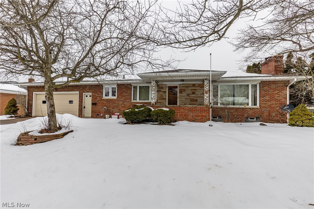 Welcome to this darling ranch in Cuyahoga Falls! Step into the family room that has a large window to allow natural light to shine in, and a beautiful fireplace. Across from the family room is the kitchen and dining room. The kitchen has a ton of cupboards which is perfect for extra storage! The dining room also has a nice large window to allow the sun to shine in. This home has three nicely sized rooms and two full baths. The basement would make the perfect recreation room with an extra kitchen for entertaining! This one will not last, check it out today!