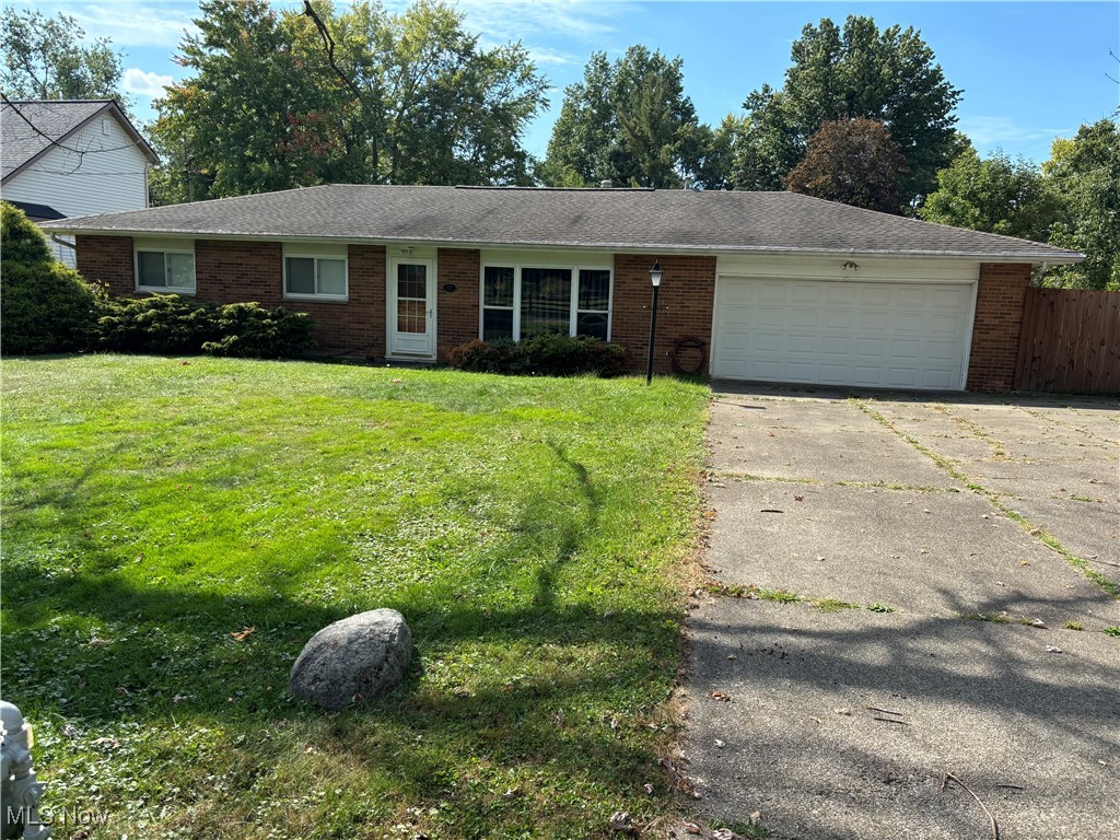 Needs updated. 2 car attached garage. 3 car detached garage. Comp only.