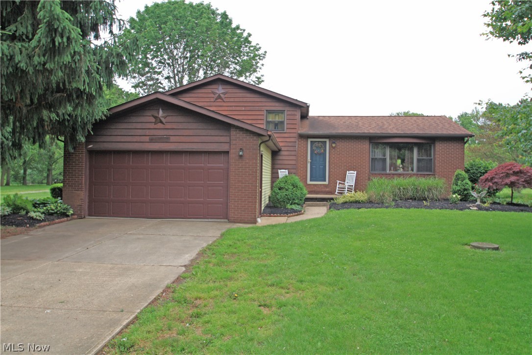 If you like country living then you’ll want this split level home nestled on over 3 beautiful acres. This one owner home offers 3 bedrooms and 2 full baths. The living room, dining room and kitchen are on the main floor. All kitchen appliances stay. Second floor bedrooms with remodeled full bath, master bedroom has a walk-in closet and entry to bathroom. Lower level offers a second full bath, a family room with wood burning fireplace and sliders that open to private patio. There is also a basement that has plenty of storage plus a laundry area with washer and dryer included. New water heater, sump pump (2017), newer windows. Minutes to Lake Erie, marinas, restaurants, shopping and other city conveniences. Come enjoy country living and make this home yours today.