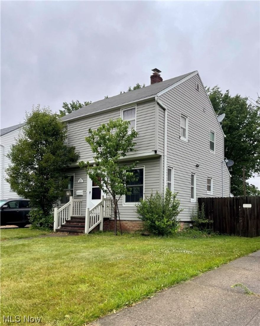 Welcome to this two bedroom colonial that is just minutes from all the shopping, parks, entertainment and freeways that the Cleveland area has to offer. This home features a large owner's bedroom that was converted from two upper level bedrooms into one large space. The second bedroom and nicely appointed bath finish out the upstairs.  The main level of the home boasts a large kitchen with all the appliances, a nice sized dining room and a family room with fireplace. Laundry and a finished workshop room are in the basement. This home comes with a fenced in, oversized yard. A large garage provides ample storage and parking.