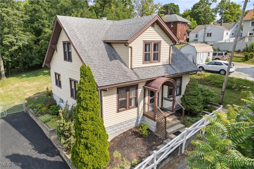 This spacious home with large fenced-in backyard is ready for its new owners! Bring ideas to modernize this home and make it your own! So much potential with an inviting large living room as you enter the home, a formal dining area, and additional room that would make a perfect office or craft area on the 1st floor. An enclosed patio awaits you off of the kitchen, where you will also find a 1st floor full bathroom. The master bedroom is also located on the 1st floor! A full walkout basement suitable for storage or a workshop leads you to a large paved driveway for convenient off-street parking. Large closets throughout the home for ample storage. A few cosmetic updates, and this could be the property of your dreams. Close to parks and downtown amenities. Sold as-is. Immediate possession.