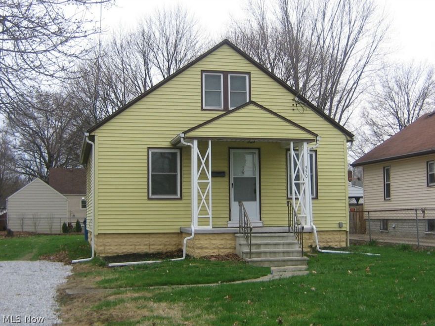Welcome to this adorable cape cod style home located in the heart of Barberton. this home gets a ton of natural light. The living room has fresh paint and new wood laminate flooring. The fully applianced east in kitchen has oak cabinetry and custom tile backsplash. the master bedroom is the entire 2nd floor. The bathroom has a large tub/shower combo and coasts ceramic tile flooring. This warm abode is fresh and neutral and awaiting a new owner. Pack and move! This home is ready....call to schedule a showing today!  Per the seller:  2011 New windows installed.  2013 Hot water tank installed and new 30 year roof.  2014 glass block windows in basement, new C/A, entire house painted, new appliances in kitchen, new carpet in all bedrooms, new lighting throughout the entire house, and new interior and exterior doors.  Home is located within walking distance to the hospital.
