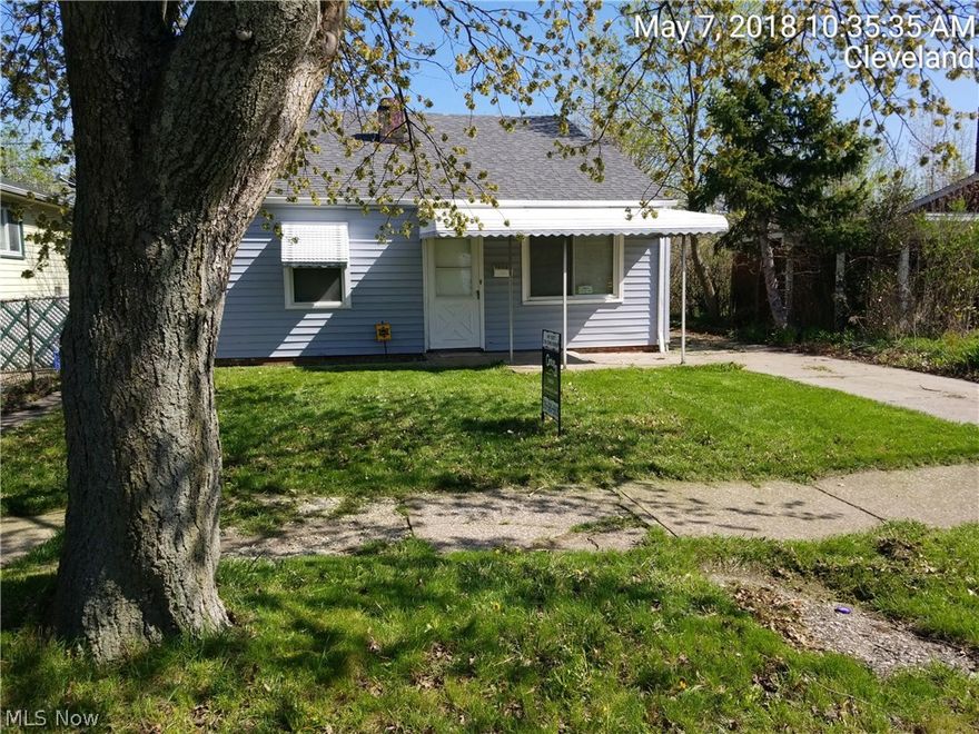 Rare find!  4 bedroom cape cod.  Excellent starter/rental home.  Very low maintenance and utilities.  Security system.  Many updates: New furnace, New kitchen cabinets and faucet, New flooring.  (kitchen, living room, hall and downstairs bedrooms/ luxury vinyl planks and newer bathroom.  Monthly rental income ranges from $800 to $950.  Tenant pays for all utilities.  Move in ready!  Seller/owner is a licensed realtor.