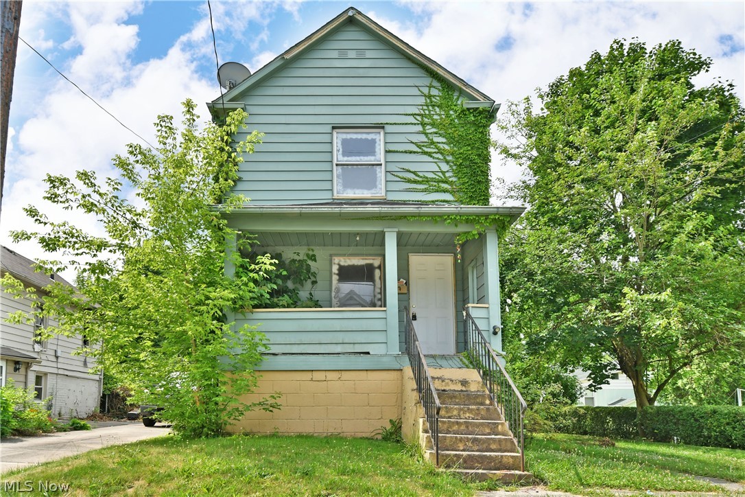 Take advantage of this potential packed opportunity and promising living space found within this hot-on-the-market Campbell home! This two-bedroom residence showcases an impressive amount of renovation-ready living space that’s sure to draw the eye of both investors and those looking for something they can craft into their own vision. A covered front porch and a colorful exterior start things off as a gravel drive extends towards the deep-set backyard. Here you’ll find foundation work for a large shed along with walkout basement access. Inside, a spacious living room enjoys plenty of natural light as it transitions into an oversized kitchen where you’ll find plenty of room for eat-in dining space. Around the corner, a large closet is found near the covered side entry. Meanwhile, a tastefully tiled full bath completes the floor. Upstairs, a pair of expansive bedrooms branch from the landing, each with hardwood flooring underneath. At the basement level, utilities and rec space join provisions for a lower bath. Call today for more! Seller has never lived in the property