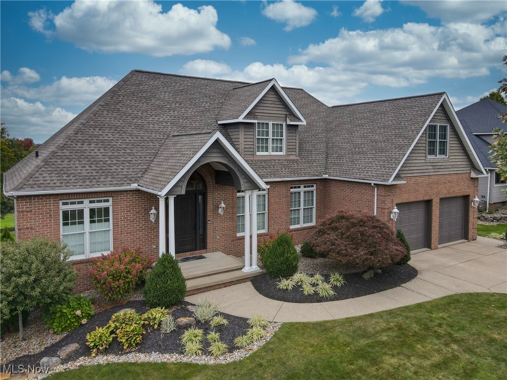 Discover luxury living in this exquisite Chenoweth Estates golf course home. Boasting a customized floor plan designed to showcase breathtaking million-dollar views from every level, this residence is truly one-of-a-kind.
Entertain in style with the impressive foyer, formal living and dining rooms, each offering panoramic golf course water views. A private office off the entry provides a quiet workspace. The open-concept family room features 10-foot ceilings, a cozy gas fireplace, and a gourmet chef's kitchen complete with granite countertops, a pantry, a dining area, and an updated half bathroom. Step outside to the screened sun porch and expansive upper-level deck for serene outdoor enjoyment.
The first-floor master suite is a private retreat, featuring a newly remodeled en-suite bathroom and a walk-in closet. A convenient first-floor laundry adds to the home's functionality. Upstairs, you'll find generously sized bedrooms with fresh paint and carpet, each with walk-in closets, a new full bathroom with granite countertops and skylights. A second staircase for home office access is an added convenience.
The finished walk-out basement offers captivating views and versatile living space, including two sets of patio doors, an additional family room, dining area, full kitchen with a bar, and a potential fifth bedroom currently used as a workout room. Plumbed and ready for a full bathroom, this lower level offers endless possibilities.
Enjoy the peace and privacy of your professionally landscaped property, complete with a front and back sprinkler system. Roof with 30-year shingles (2011), recently updated HVAC system, water heater, and softener. With its stunning views, formal and casual entertaining spaces, and unparalleled privacy, this dream home is waiting for you. Call today to schedule a private tour!
