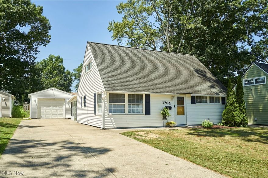 Welcome to this well-maintained 3-bedroom Cape Cod featuring a 1-car garage and a flexible layout. The original 4th bedroom has been converted to create a more open-concept floor plan and is currently being used as a dining room. The updated kitchen boasts granite countertops, newer cabinets, and includes a refrigerator and range, perfect for both everyday cooking and entertaining.
The main living areas feature durable luxury vinyl flooring, while the bedrooms are comfortably carpeted. Enjoy the
ease of first-floor living with a bedroom, full bathroom, laundry area including washer and dryer, and an enclosed 3-season sunroom that overlooks a private, fully fenced backyard. Move-in ready and available at time of transfer. Schedule your private tour today and discover all this home has to offer!