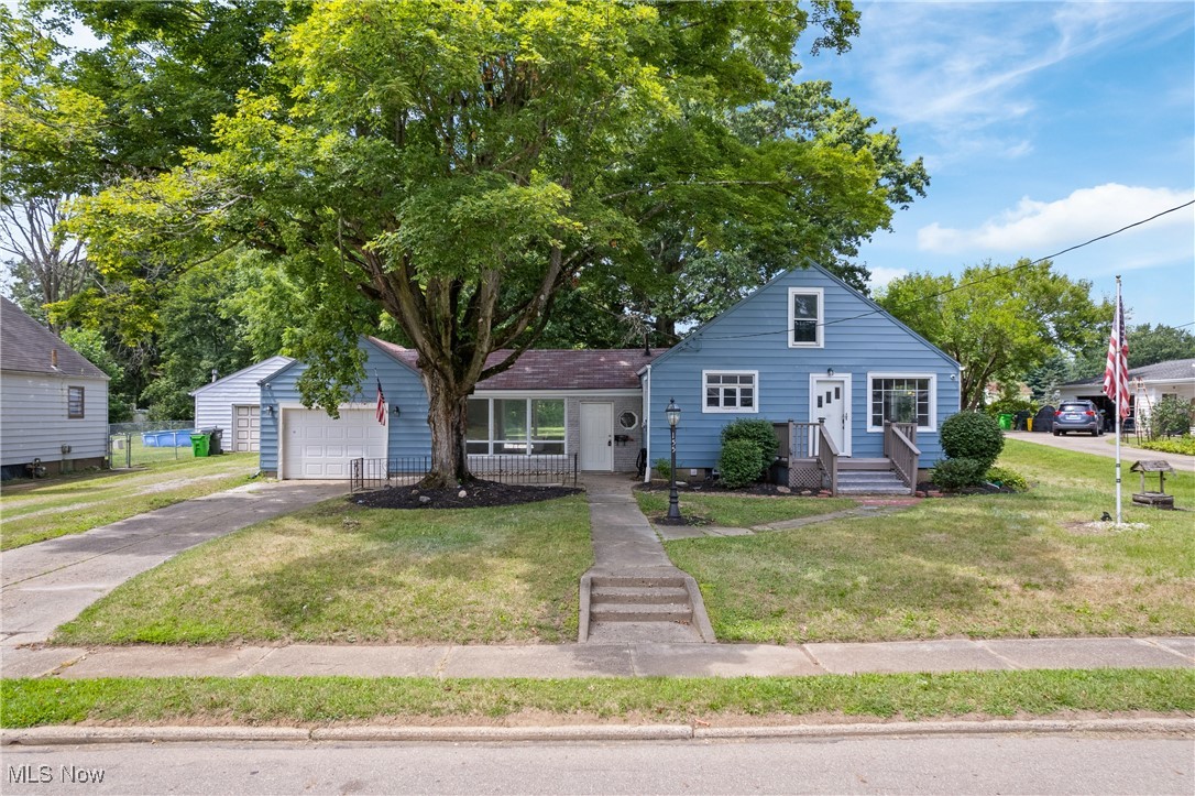 Beautifully Updated Home with Prime Location! Enjoy the convenience of nearby restaurants and shopping in this fully renovated home featuring three bedrooms—two on the main level—and new flooring throughout. The kitchen boasts brand-new cabinets, quartz countertops, and stainless steel appliances, perfect for modern living. Relax year-round in the bright four-seasons room or retreat to the completely remodeled bathroom for a spa-like experience. Additional highlights include: Fresh paint throughout, Waterproofed basement with potential to finish, New hot water tank, New HVAC system. Attached garage, Large lot offering plenty of outdoor space. This home combines comfort, style, and unbeatable location. Move-in ready and waiting for you! Agent owned.