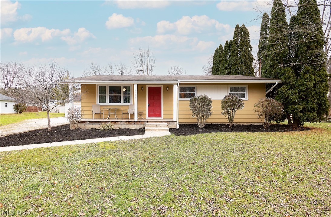 Welcome to 4800 Old State Rd! This cozy remodeled 3 bedroom, 1 bathroom ranch boasts a large fully fenced in backyard in a quiet country setting. Enter into the living room and continue into the dining room and spacious open kitchen with beautiful cabinetry and stainless steel appliances. New additions include a first floor laundry room next to the kitchen and a convenient mud room with entry from the driveway. Laundry room grants access to the back deck. 2 car detached garage. Easy access to Youngstown, Cleveland, and Akron. Don't miss your opportunity. Schedule your private viewing today!