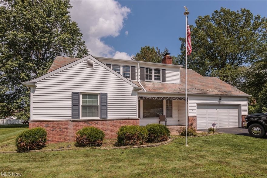 Welcome home to this well-maintained Cape Cod set on a spacious lot just around the corner from Forest Hills Park. The front entryway leads you into the large living room which is bathed in light from a large picture window and features hardwood floors, a fireplace and is open to the dining room. Off of the dining room through French doors is a three seasons room that overlooks the backyard. The updated kitchen offers an abundance of storage and counter space. On the other side of the first floor, you will find two generously sized bedrooms with wood floors and a full bath. The upstairs offers tons of potential! Keep it as storage or finish the space for a large bonus area. The finished basement would be perfect for a home gym, office, playroom, or second living space and also has a full bath. The large and fully fenced backyard has a deck and is the perfect place to host a summer cookout or enjoy other outdoor activities. All of this is just minutes to parks, hospitals, universities,