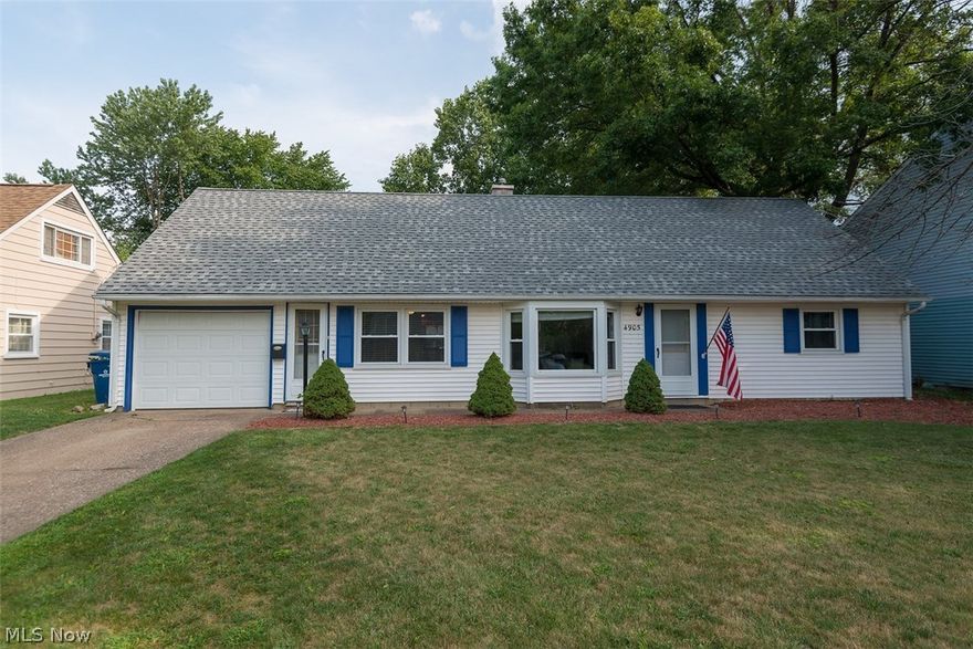 Don't miss out on this ranch home with room to grow! This 3 bedroom, 1.5 bath home has had a complete make-over in the last 6 years. The kitchen and baths have been gutted and remodeled to feature newer flooring, countertops, vanities and cabinets. Fresh paint and newer carpet throughout. Unfinished attic can be used for storage or finished for additional living space. Enjoy the expansive, fenced-in backyard with concrete patio. Besides the interior upgrades, a newer furnace, a/c, tear-off roof, and windows make this home a tremendous value. Come see today!