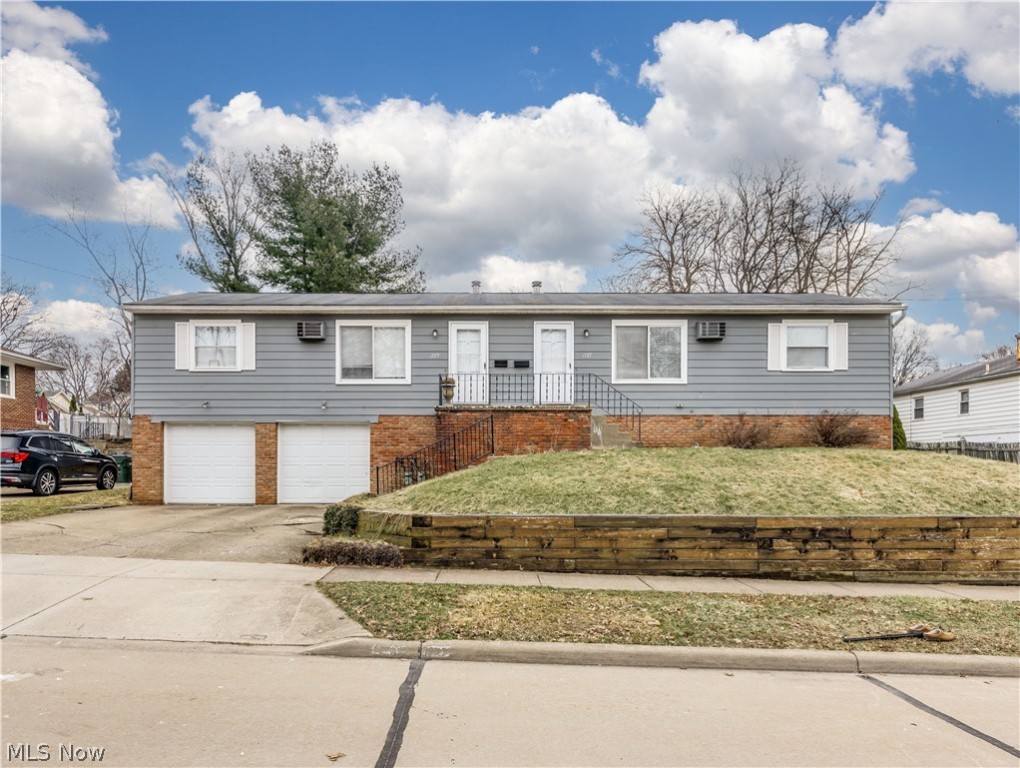 Nice twinplex in very good condition on a double lot. 1727 has a large living room and an eat in kitchen with laminate wood floors,2 bedrooms and one full bath plus the laundry room, an extra storage closet and a rec room in the basement. 1729 is the same floor plan upstairs with an updated kitchen and a new furnace in 2019 and a laundry area in the basement. Both units have newer stoves, refrigerators and wall AC units. The living rooms are 16 x 12. Kitchens 11x11. Bedrooms: 13 x 9 and 11 x 14. The rec room in 1727 is 18 x 11. The two car garage is attached. The backyard is spacious and fully fenced with a shed. Convenient to the highway and shopping. Don't delay, call today!