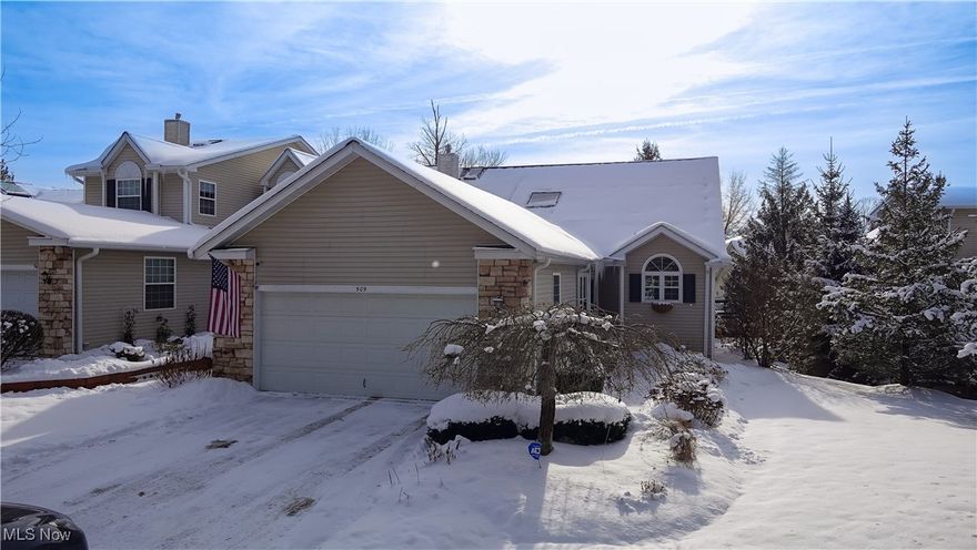 Awesome first floor bedroom and office property with lake views on all three levels.  Enter the home into vaulted ceilings, large eat in kitchen with granite countertops and newer stainless steel appliances.  The large great room has vaulted ceilings, gas fireplace and newer extended deck overlooking the lake.  The master suite has a new walk in tiled shower, soaking tub and double sinks.  Large walk in closet and great views of the lake.  The second floor has a spacious bedroom with great views, full bathroom and spacious walk in closet.  
The lower level is a walk out with a gas fireplace, a spacious bedroom, full bathroom and a very large recreational space.  There is also plenty of storage space in the lower level.  
The community offers two swimming pools, tennis courts, a clubhouse and playground and great walking paths.  
This is what you have been waiting for, set up your appointment to see it before its gone.