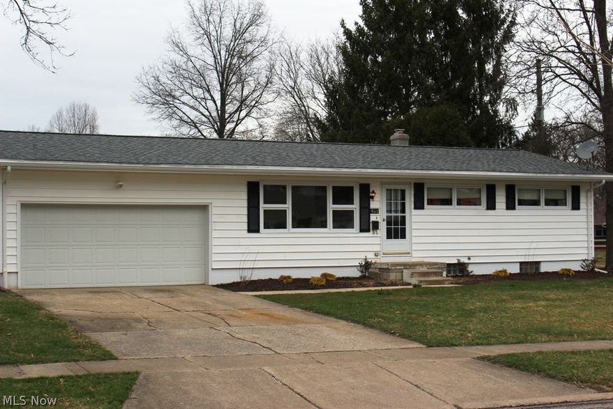 Beautifully remodeled 3 bedroom home in a terrific neighborhood in Woosters North End. Large yard with nice outbuilding with overhead door. Cement patio with roof, will be nice for family picnics. 2 car garage. The home has fresh paint and new floor coverings thru out. The lower level offers Rec room just waiting to be finished. The basement has been professionally waterproofed and has a transferable warranty. You will enjoy living in this home it is near schools, medical buildings and shopping. Call soon to tour this nice house.