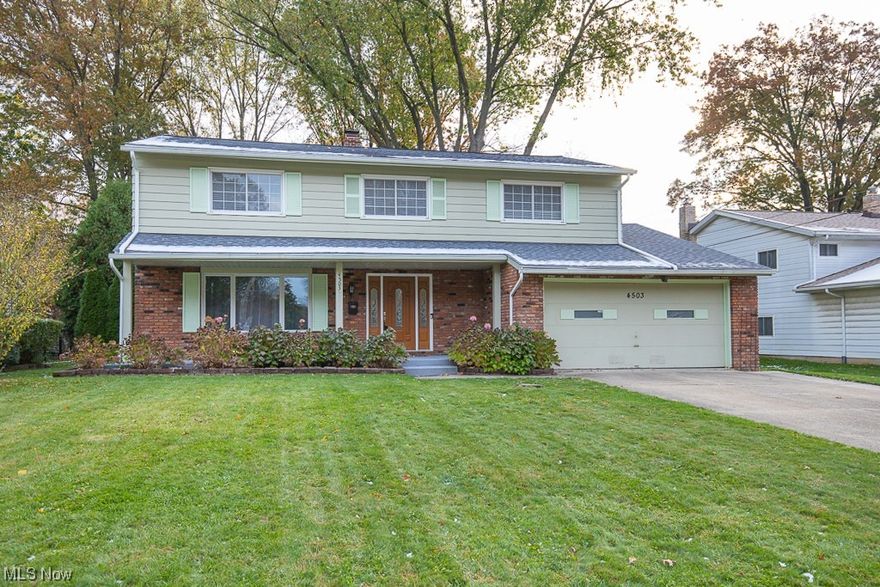 Welcome to your dream home in North Park Estates! This stunning 4-bedroom, 3.5-bathroom home offers the perfect blend of comfort and elegance. Step inside and be greeted by an inviting living room, bathed in natural light, where memorable gatherings await. The spacious dining room is ready to host your special occasions, and the eat-in kitchen is a culinary enthusiast's haven, complete with modern appliances and ample counter space.

Unwind in the step-down family room. The slider in the family room leads to a charming deck, and private backyard oasis surrounded by evergreens. Hardwood floors grace the entirety of the home, exuding timeless sophistication, while the tiled kitchen and basement areas offer practicality and style.

Discover the convenience of a second kitchen in the basement, adding a versatile touch to the property allowing for large gatherings, along with a full bath and large laundry room with counters.  The master bathroom underwent a tasteful remodel in 2020 showcasing modern finishes. Recent updates include a new hot water tank in 2020 and a new roof, gutters, and gutter guards in 2023, ensuring worry-free living.

Nestled in a quiet neighborhood, North Park Estates offers the perfect balance between tranquility and accessibility to urban amenities. Seize the opportunity to own a residence where comfort, style, and practicality are seamless. Your North Park Estates haven awaits—schedule a viewing today!