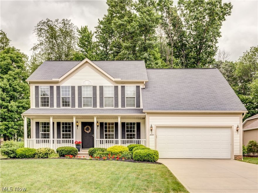 Welcome to 3847 Kippford Circle * This beautiful and young  4 Bedroom Colonial is located in desirable Paddington Woods*  Sidewalks and Trees * Nestled on a lovely Cul-De-Sac Street * Kitchen features a breakfast bar, chef's pantry, and opens to a spacious eating area with a slider to the back patio * Formal Dining Room currently being used as a Play Room *  Vaulted Great Room  with raised hearth gas fireplace, large windows for natural light, and a ceiling fan * Formal Laundry room with cabinets and a half bath complete the first floor *  20 x 13 Vaulted Master Bedroom * Master Bath features double sinks, garden tub, shower, and walk in closet * Three more bedrooms and a full bath complete the second floor *  12 course basement * High efficiency furnace * 50 gal Hot Water Tank new in 2015 *  Large lovely treed backyard with patio *  This home has been well maintained  and neutrally decorated *Green Schools * City Water and Sewer*  Minutes from shopping, highway, and schools * The squa