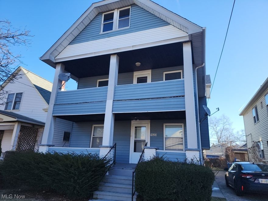 Lakewood 4 unit Multifamily home with 4- 1 bedroom apartments and baths, living area and kitchen.  Two of the units (#2 and #3) were updated in April 2019. Updates include new cabinets, countertops, and bath (new shower in one, refinish tub & surround in other, new vanities and baths in both), new floors in both as well as new appliances in both. This is an amazing opportunity to own a great property in the appreciating Lakewood neighborhood! In close proximity to bars and restaurants. Property Management in place and additional repairs have been made to other unit  all photos are current.