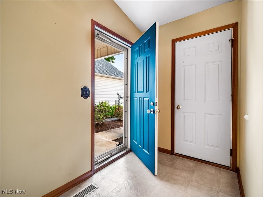 Don't miss this well-maintained ranch condo showcasing first floor living at it's best within the desirable Wildflower neighborhood!  This open floorplan is one of the community's most spacious layouts featuring 2 bedrooms, plus a study with french doors, and 2 full bathrooms.  Enter the home by way of the landscaped front walk, or the attached 2 car garage, and follow the center hall past the laundry room, secondary bedroom, and hall bath to the large eat-in kitchen with wood cabinetry.  The kitchen features a pass-through window that overlooks the open flow dining and living room spaces with vaulted ceiling.  Off to the rear of the home, the owner's suite features a walk-in closet, and private ensuite full bathroom with walk-in shower.  Step out back to enjoy the rear patio space with retractable awning, and the ability to enhance landscaping beds for added beauty if desired.  All this plus an easily accessible location with nearby shopping and amenities to make day-to-day errands a breeze.  Check it out in person with a private showing, or at the Open House on Saturday, August 17th from 11am-1pm!