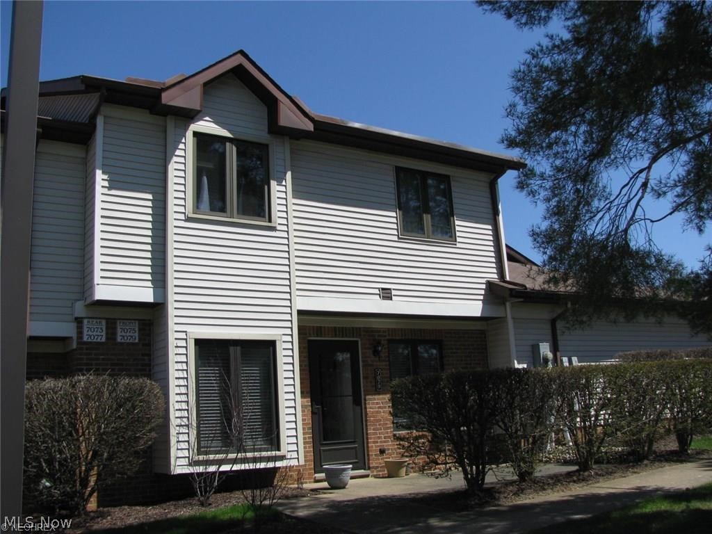 Lovely well maintained end unit has attached garage with direct access to laundry area. Spacious living room has a bay window. First floor half bath on main level. Master suite has private bath and walk in closet. Another full bath for 2nd bedroom. Newer carpet & eye pleasing décor throughout. Appliances stay including the newer washer / dryer unit. Electric fireplace stays! Great Location! Move Right In.