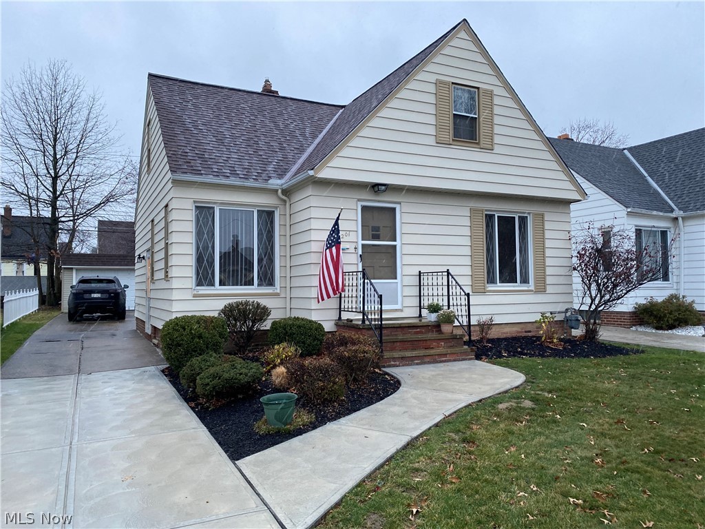 Welcome to 8201 Kenton Ave a renovated 3/4 bedroom bungalow. This proeprty has been updated with all new flooring, paint and electrical fixtures and updates throughout the home. The exterior has been painted and has an updated roof. Both bathrooms have been updated with new bathroom fixtures and the upstairs bathroom has a new tile floor. Off the kitchen is a enclosed porch/sunroom that backs to a fenced in back yard. Large two car garage makes it easy to get cars in and out of the driveway. The sidewalks and front half of the driveway have been replaced. Dont delay call today for your private showing.