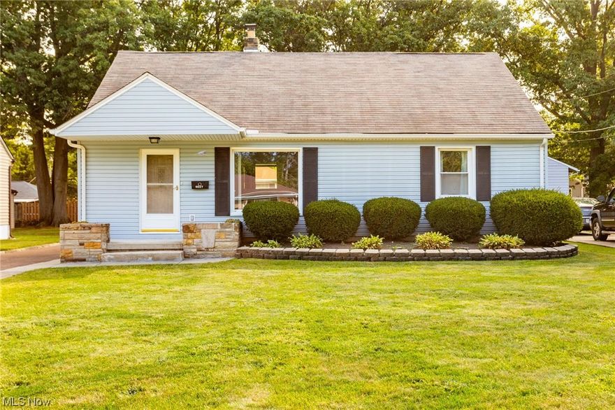 Charming 4 Bedroom, 1.5 Bath Cape Cod conveniently located to all that North Olmsted has to offer.  Home has two spacious bedrooms and one full bathroom on the first floor.  Additional 2 bedroom, bonus room and half bath located on the second floor.  Large back yard with beautiful deck and retractable awning overlooking above ground pool.