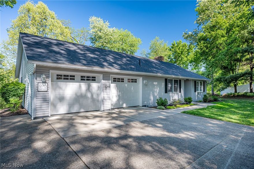 Updated ranch home close to Coshocton City Schools. Take a look at this very nice, updated ranch home that has been very well cared for over the years. Located on a quiet street on a half-acre lot this home has a long list of updates which make it move in ready and worry free. You will love the one floor lay out, sunroom that leads to a deck, the huge walk-out basement and all the updates. Which include: a new roof and shutters in 2024, new carpet in bedrooms in 2024, new patio 2022, new paint, trim and doors throughout, new toilets, vinyl fence 2024, dishwasher and fridge 2025, all duct work professionally cleaned 2024, new gutter guards with lifetime warranty, and central air unit is less than 10 years old. Updated ranch homes of this quality are hard to find. Let's go see it!