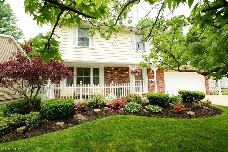 Exceptional four bedroom colonial in sought after Surfside neighborhood! Spacious family room with vaulted ceilings, skylights and fireplace, flows into the large kitchen with oak cabinets, pantry and bay window in the dinette area. Kitchen and foyer feature Armstrong waterproof flooring. Pride of ownership really shines in this pet free, smoke free home. Furnace and A/C replaced in 2013. Complete roof tear off and replacement with 30 year ice guard shingles in 2010. Windows 2008, insulation added on whole upper portion of the home in 2012. Air ducts were cleaned in 2010. Close to Lake Erie, parks and trails. Move-in ready!