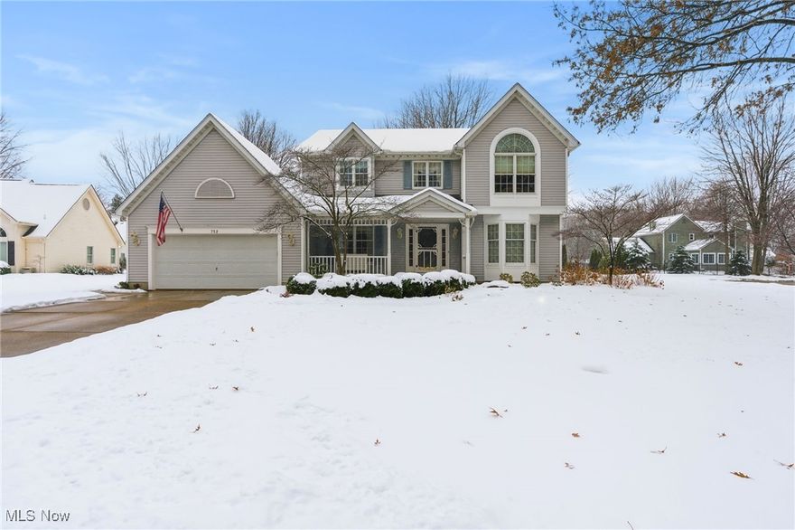 752 Firestone Dr., Avon Lake, OH 44012!  Discover exceptional craftsmanship in this former Parade of Homes custom-built by Bill Lahetta home, ideally situated in Sweetbriar Estates within a Cul de Sac, one of Cleveland's premier golf communities. Offering nearly 2,600 sq. ft. above grade plus 1,000+ sq. ft. of finished lower-level space, this well-maintained 4-bedroom, 2.5-bath residence blends comfort, quality, and convenience.  The first floor provides inviting spaces for everyday living and entertaining, including a bright first-floor laundry and beautifully detailed carpentry throughout. Upstairs, you'll find generous bedrooms, abundant storage, and an updated primary suite bathroom featuring double sinks, a jetted Jacuzzi tub, heated floors and power operated window blinds.  The lower level extends your living area with a recreation zone built to the home's original specs, exceptional workshop, and storage areas. Outdoor living is just as enjoyable with a charming 20' x 6' front porch, a spacious 18' x 16' back patio, and an oversized 20' x 26' garage.  Located within Sweetbriars renowned golf community, complete with 27 holes, a fully stocked pro shop, driving range, clubhouse, and the acclaimed Legacy Restaurant & Grille, this home is truly a golfer's paradise.  All appliances are included, and the seller is providing a 1-year home warranty for added peace of mind. Just 20 miles from both Cleveland Hopkins International Airport and Downtown Cleveland, convenience meets serenity in this move-in-ready haven.  This home checks every box-schedule your visit and make it yours.
