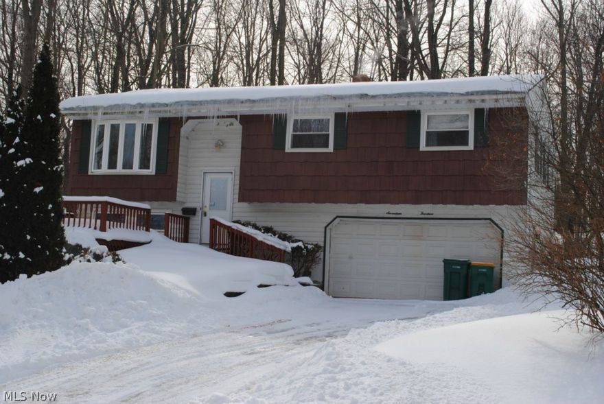 BANK OWNED ....   Bi Level .... 3 Bedroom, 2 Bath .... Large Living Room ....  Formal Dining Room ....  Eat In Kitchen .... Family Room  In Lower Level .... Central Air  .... Large Deck In Fenced In Back Yard ...  2 Car Attached Garage ....