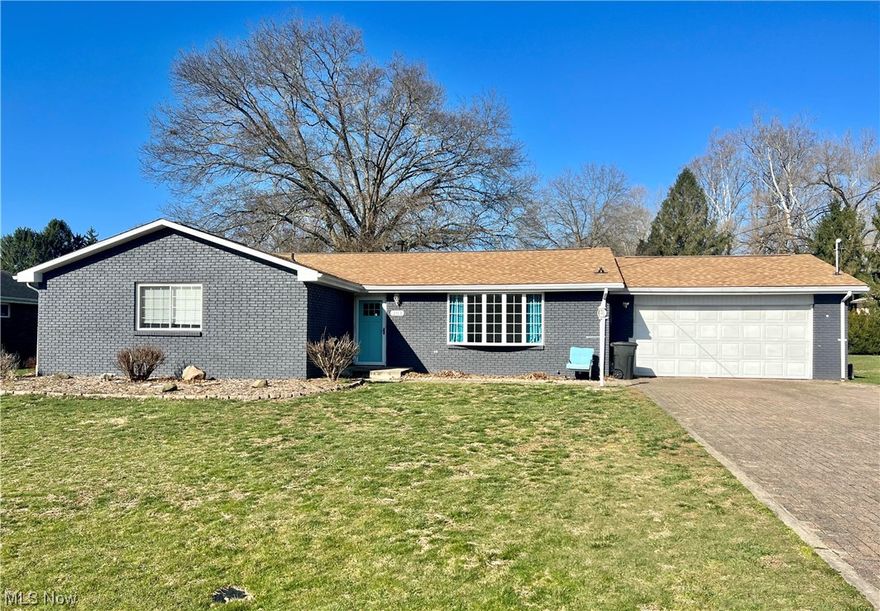 Sellers have outgrown this beautiful 3 bedroom, two bath home. Recent improvements include 200 Amp Service, furnace, air conditioner, hot water tank and roof.  Other improvements include newer flooring, remodeled kitchen (new cabinets, countertops & appliances) updated bathrooms and radon mitigation.  The full basement offers a finished rec room and over 1300 sq. ft. of storage space.  The outdoor space includes a beautiful private (fenced) backyard with stamped brick patio and storage building. A two car attached garage with a large driveway complete this package. Don't miss your chance to own a brick ranch on a level lot in Devola!