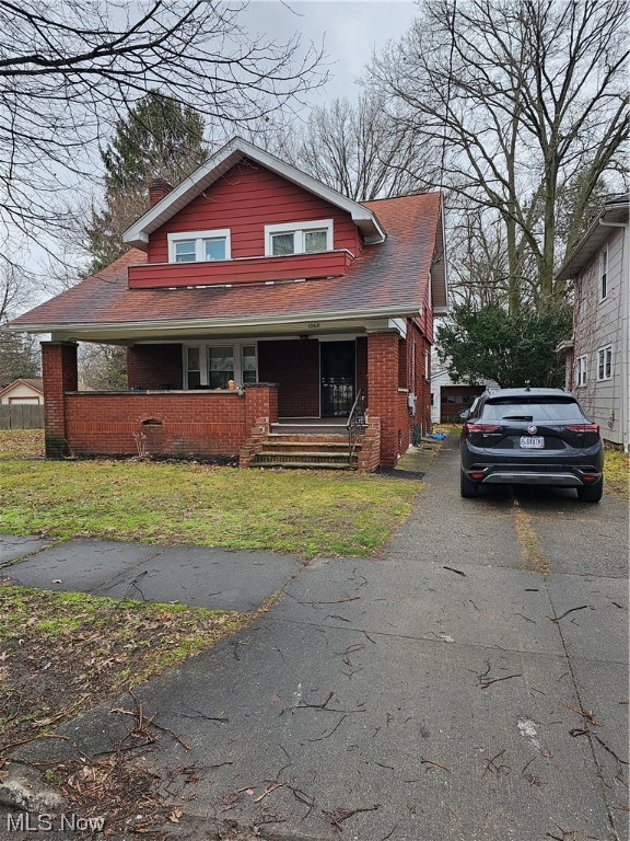 ATTENTION INVESTORS: Great Opportunity exists here with this solid brick 3 Bedroom 1 and a half Baths colonial ( features generous size rooms),complete with the following updates and improvements newly decked front porch, solid and spacious, new windows through out, including basement windows, new electrical service and electric meter at the street as well as newer panel inside. Newer furnace, HW tank, and new roof. There is hardwood floor under all carpeted areas, and could be quite nice if finished and poly coated. Nice porch off front door. Deck needs power sprayed . Also features nice back yard and a detached 1 car garage. Here is your opportunity to really make this property shine. Seller is not physically able to clean out or do any repairs or updates to the inside and therefore pricing the home with that in mind and will need some assistance with the coordination with closing to allow them time to facilitate the removal of personal belongings at closing. Seller also request showings only with after offer is made. All access will be granted at this time, (PLEASE UNDERSTAND THAT SELLER IS NOT ABLE TO ACCOMMODATE MANY SHOWINGS DUE TO HEALTH CONCERNS).