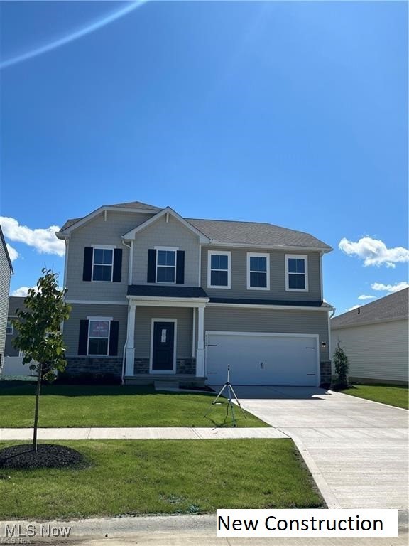 New Construction – Move-In Ready Sept. 2025! Don’t miss this 4 bed, 4 full bath home located in the popular Perry Village’s Booth Farm development. This home offers 2,080 sq ft plus an additional 511 sq ft of finished basement space. The open-concept layout features a stunning upgraded kitchen boasting 42” white cabinets with hardware, quartz countertops, stainless steel appliances, gas range and direct vent on microwave to exterior, floating shelves, pendant lighting, and an island with overhand for casual dining or doing homework. A flexible bonus room on the 1st floor can be used as an office, dining room, or playroom. The oversized owner’s suite includes 3 closets and a private bath with dual sinks, quartz countertops, tile walk-in shower, and sconce lighting. Need storage? 2nd floor offers 3 closets in the hallway! Recessed LED lighting throughout the entire home makes it bright and cheerful! Enjoy the ease of having a second-floor laundry with utility sink- no more carrying baskets of laundry up and down stairs! The second full bathroom has dual sinks making busy school days easier. Durable luxury vinyl flooring in main living areas, stylish ceramic tile in bathrooms, and carpet with upgraded padding in the bedrooms/basement. The gorgeous exterior has a covered front porch area, stone, and shake accents to give your home curb-appeal. Professional landscaping installation is included too! Tot lot, a pavilion, large pond with walking trail makes this community have a park-like setting. Located minutes from I-90 and rt 2, excellent school system, low taxes, and a safe community. Only 15 min to Mentor, 35 min to downtown Cleveland, and 45 min to the airport. Builder offers VA, FHA, Conventional, and USDA financing. Skip the bidding wars and have peace of mind with having a home warranty. Contact us today before this beauty is sold!