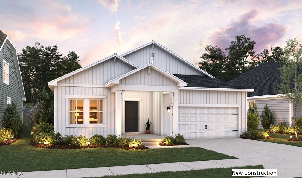 New Construction – Move-In Ready Sept. 2025! Don’t miss this 4 bed, 4 full bath home located in the popular Perry Village’s Booth Farm development. This home offers 2,080 sq ft plus an additional 511 sq ft of finished basement space. The open-concept layout features a stunning upgraded kitchen boasting 42” white cabinets with hardware, quartz countertops, stainless steel appliances, gas range and direct vent on microwave to exterior, floating shelves, pendant lighting, and an island with overhand for casual dining or doing homework. A flexible bonus room on the 1st floor can be used as an office, dining room, or playroom. The oversized owner’s suite includes 3 closets and a private bath with dual sinks, quartz countertops, tile walk-in shower, and sconce lighting. Need storage? 2nd floor offers 3 closets in the hallway! Recessed LED lighting throughout the entire home makes it bright and cheerful! Enjoy the ease of having a second-floor laundry with utility sink- no more carrying baskets of laundry up and down stairs! The second full bathroom has dual sinks making busy school days easier. Durable luxury vinyl flooring in main living areas, stylish ceramic tile in bathrooms, and carpet with upgraded padding in the bedrooms/basement. The gorgeous exterior has a covered front porch area, stone, and shake accents to give your home curb-appeal. Professional landscaping installation is included too! Tot lot, a pavilion, large pond with walking trail makes this community have a park-like setting. Located minutes from I-90 and rt 2, excellent school system, low taxes, and a safe community. Only 15 min to Mentor, 35 min to downtown Cleveland, and 45 min to the airport. Builder offers VA, FHA, Conventional, and USDA financing. Skip the bidding wars and have peace of mind with having a home warranty. Contact us today before this beauty is sold!