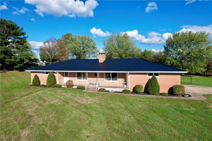Want to have the convenience of living close to amenities, but have a private setting? Look no further! This well maintained brick ranch home is located right across from the newly built Carrollton Schools.  This home has plenty to offer including three bedrooms and two bathrooms.  Also included on the main floor is a living room and den that have remarkable gas fireplaces.  Enjoy the serene views from the back screened in porch or the front covered porch.  This home also has a full basement including a wood burning fireplace, living space, laundry area, and plenty of storage.  Newer roof, central air system, and many cosmetic upgrades throughout.  Come see all this home has to offer! Don't hesitate, call and schedule your private showing today!