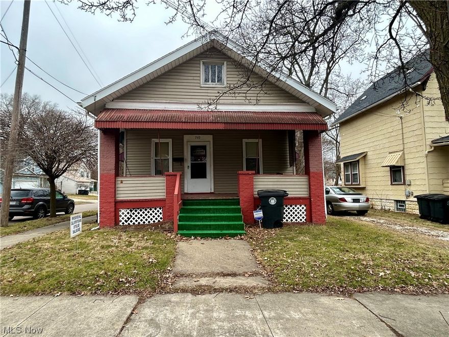 Welcome to 740 Inman St, a charming ranch on the southeast side of Akron. This home offers convenient access to the University of Akron, downtown Akron, shopping centers, dining options, parks, and major highways.

Step inside this delightful ranch-style home and feel right at home. The inviting front porch sets the tone for comfortable living. As you enter through the front door, you're greeted by a spacious living room that seamlessly flows into the dining area and kitchen. Two generously sized bedrooms provide ample space for relaxation and rest. The updated full bathroom adds a modern touch to the first level.

Venture downstairs to discover a finished bonus room, perfect for additional living space or a home office, along with plenty of storage space.

Outside, the nicely fenced backyard offers privacy and completes this wonderful property, providing an ideal space for outdoor activities and gatherings.

New tenant moving in April with a year lease at $902 a month. Tenant pays electric, gas, water, sewer and trash.