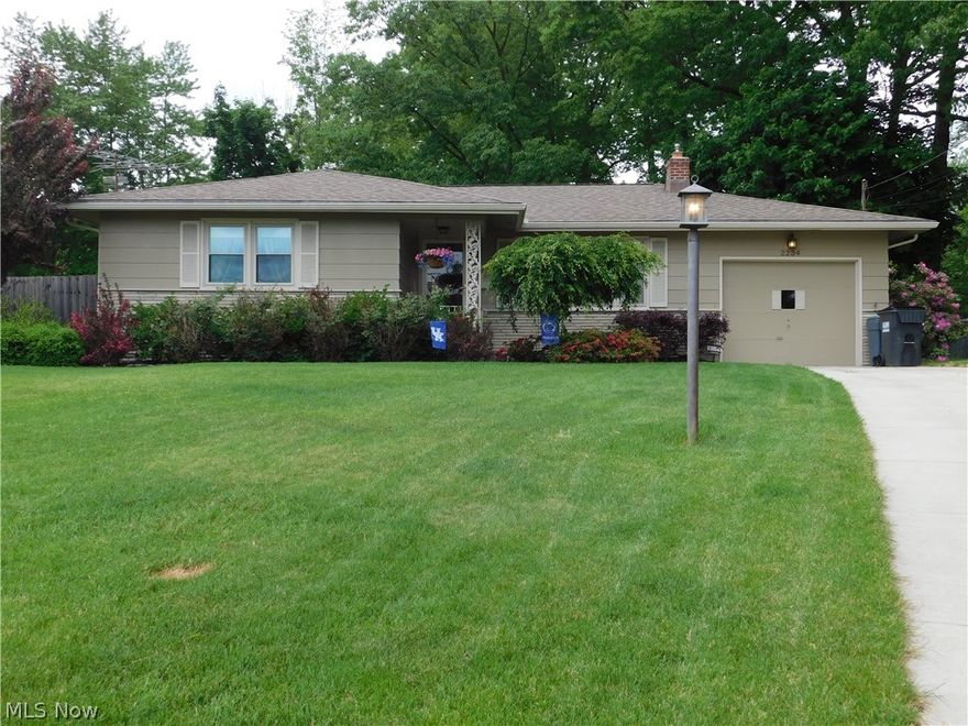 Meticulously maintained ranch home located on a quiet cul-de-sac. Fall in love with this 3 bedroom with potential of 4, 2 bath home all with first floor living. Beautiful hardwood floors throughout bedrooms, kitchen and living room. Looking for additional living space? You will love the great room addition that boasts a brick fireplace and walkout sliding doors to the 16x20 rear deck where you can enjoy gatherings surrounded by mature landscaping and a large fenced in backyard. The lower level is fully finished hosting an additional bedroom, full bath and office/recreational room. Dimensional Roof (2012), New Concrete Drive (2016), Replacement Pella Windows (2016). Lifetime guarantee basement waterproofing transfers to the new owners.