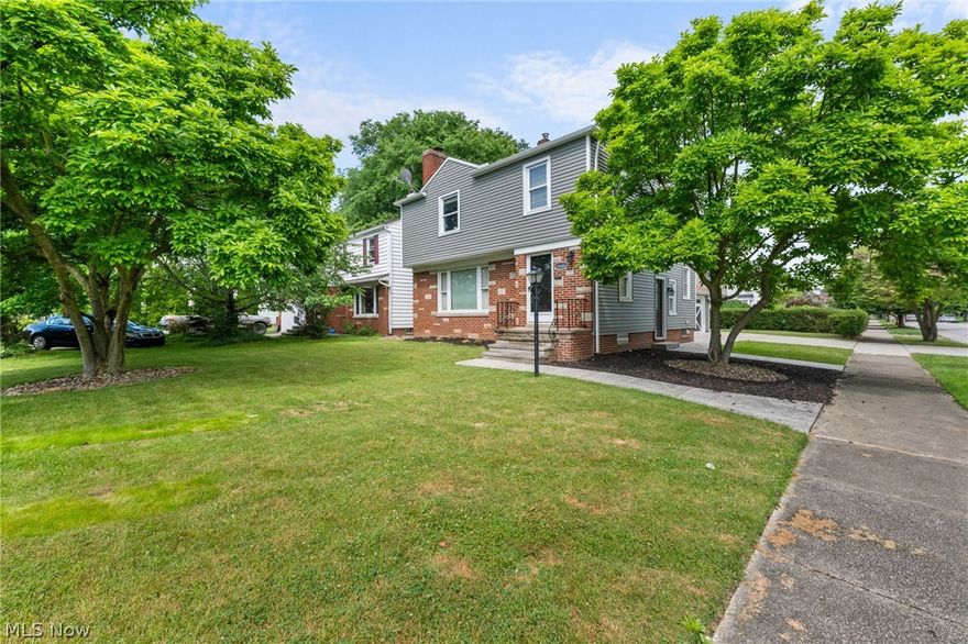 Welcome to 19691 Lake Shore Blvd! This beautifully remodeled home is nestled close to Lake Erie in a vibrant beach club community with an optional club membership. The spacious and bright living room features a stone fireplace and flows seamlessly into the formal dining area, making it perfect for entertaining friends and family. Adjacent to the dining room is a home office with access to the rear yard. The eat-in kitchen boasts ample cabinets, a double sink, a backsplash, and a cozy breakfast nook—an ideal spot for enjoying your morning coffee. A microwave and dishwasher are included. A half bath completes the main level. On the second floor, you’ll find three large bedrooms filled with natural light. The full bath includes a double sink vanity with plenty of storage and a tub with a tile surround. The lower level extends your living space with a finished recreation area highlighted by a fireplace, perfect for cozy movie nights. This level also includes a laundry and storage area. Enjoy a relaxing evening or some gardening in the rear yard. The home also features an attached two-car garage. This home will be City of Euclid POS compliant. Don’t wait long call us today to schedule a time to see it.