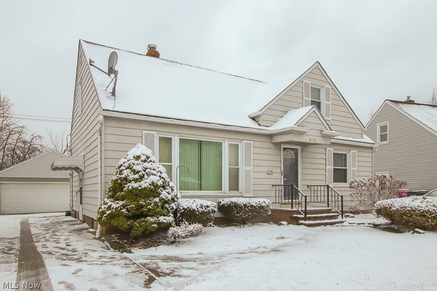 Move right into this cozy home in Mayfield City School systems! Walk into your generously sized, freshly painted living room that features a new ceiling fan, brand new carpeting and large picture window for plenty of natural light to shine in. Your kitchen with dinette area comes fully applianced and has ceramic tile flooring. Off of the kitchen through your sliding glass door, you'll find the perfect place to enjoy the outdoors in your 23x10 glass enclosed porch! The 2 main level bedrooms are spacious and include gleaming hardwood floors. Go up your newly-carpeted stairs and you'll love the oversized master bedroom with tons of closet space! The lower level will not disappoint with its full bathroom and recreation area - perfect as a family room or whatever you please! This well-maintained home has a new chimney, newer roof & furnace and 2-car detached garage. This home also includes an America's Preferred Home Warranty for buyer's peace of mind! Don't wait, schedule a showing today!