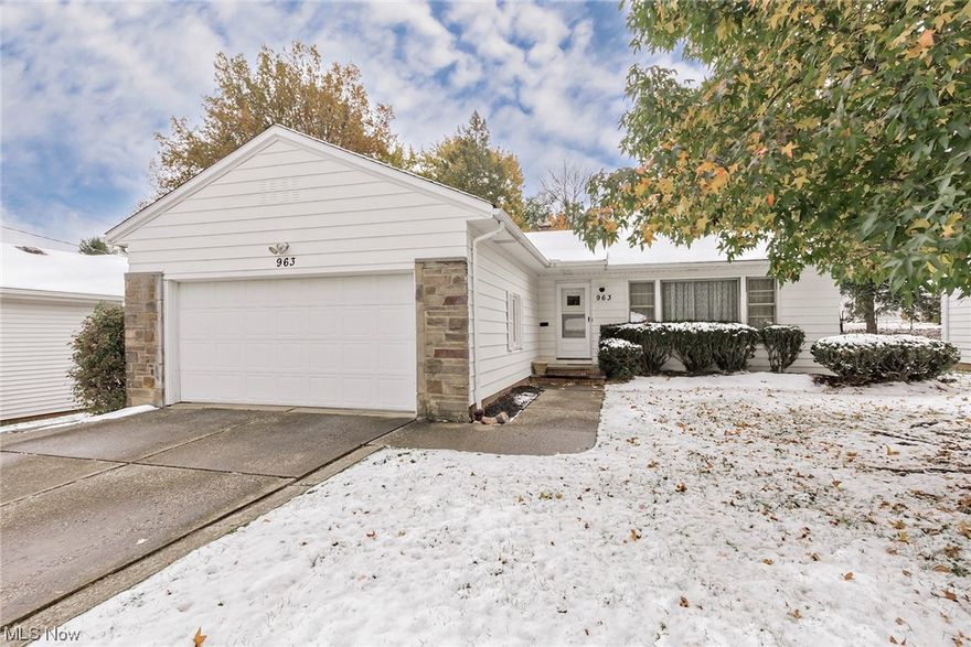 Well maintained move in ready spacious ranch on quiet Lyndhurst side street. Hardwood flooring throughout the home. Newly installed Luxury Vinyl in Eat in Kitchen, Hallways, stairs, and Recreation Room. Freshly painted throughout. Large open Living Room with large window allowing plenty of natural light in and Dining Room. Nice sized Eat in Kitchen. Three bedrooms and one and one half baths. Large Recreation Room to be used as a Media Center, Fitness Room, Office, Childrens Play Room or whatever works best for you. Extra room on the lower level and plenty of storage space. Two Car Attached Garage, well maintained Landscaping, Storage Shed and Central Air (2022). Conveniently located close to all the amenities: shopping at Beachwood Mall, Legacy Village, major grocery stores, parks, recreation, hospitals, great restaurants, cultural treasures of University Circle. Please set up your private showing today.