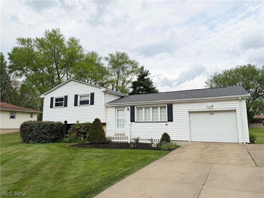 Longtime family-owned home. Good Mechanics, with a refresh of interior, including mostly updated vinyl flooring & freshly painted with neutral color. Open main level, modern living feel. The rear covered patio overlooks an open yard for gardening, pets, or littles. The utility room walks up to the rear yard. Sellers have contracted septic replacement to be started soon, & completed before closing. Just minutes east of Oakwood Square conveniences, you'll like this Plain Township location!